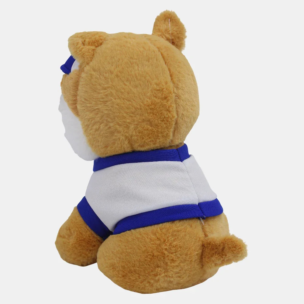 Corgi Plush Toy – 22cm - Blue/White