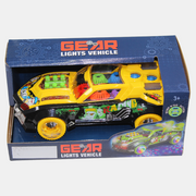 Racing Gear Vehicle with Lights & Sound - Yellow