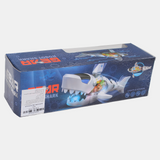 Electric Gear Giant Tooth Shark – Grey