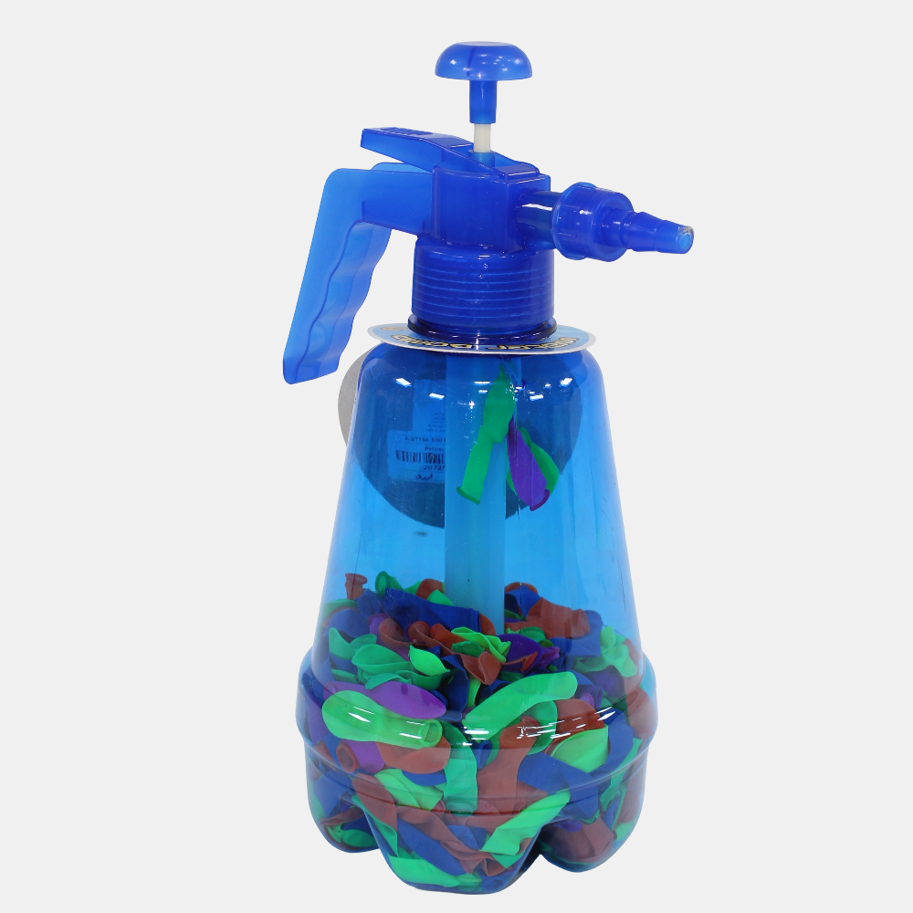 500 Balloons in a Spray Can – Blue