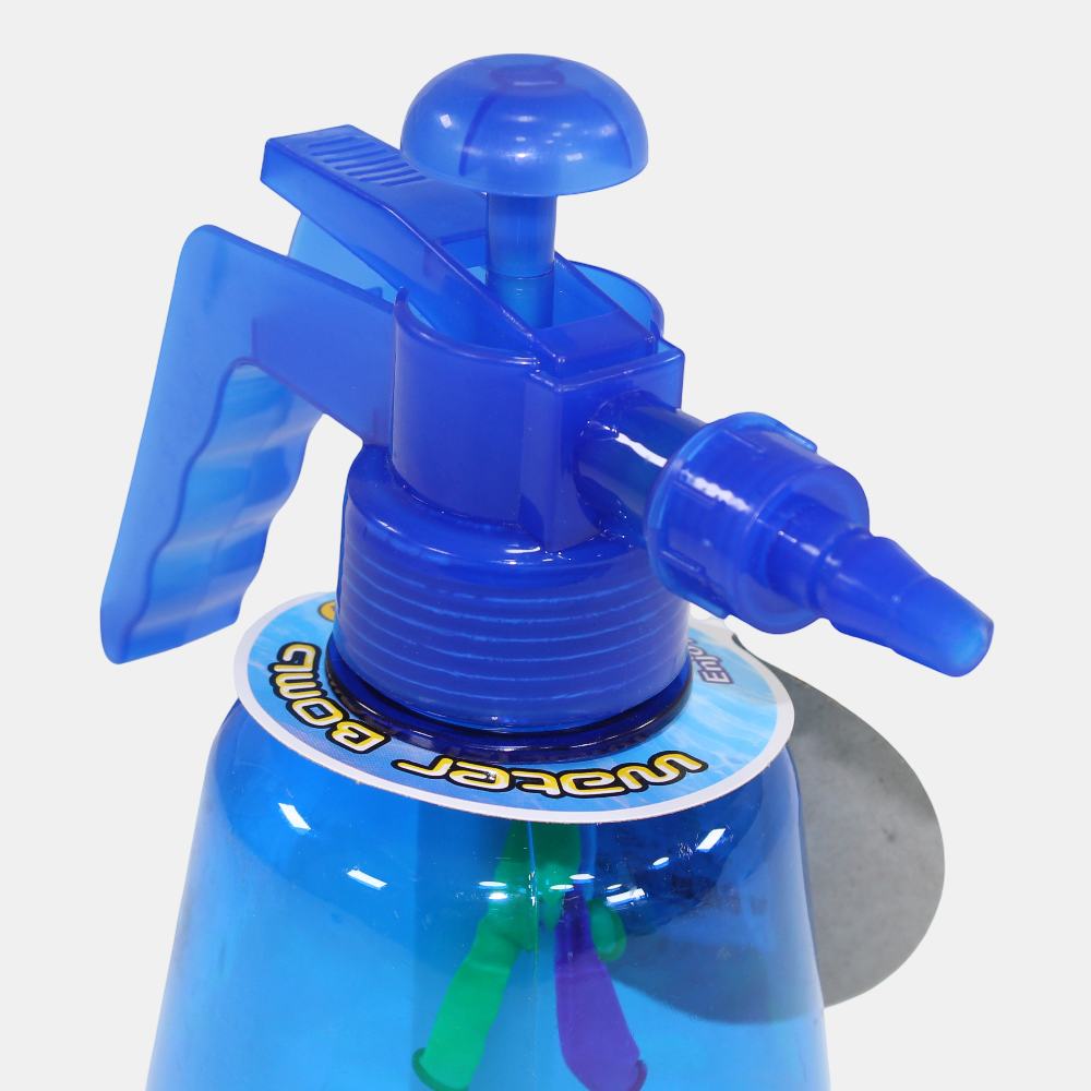 500 Balloons in a Spray Can – Blue