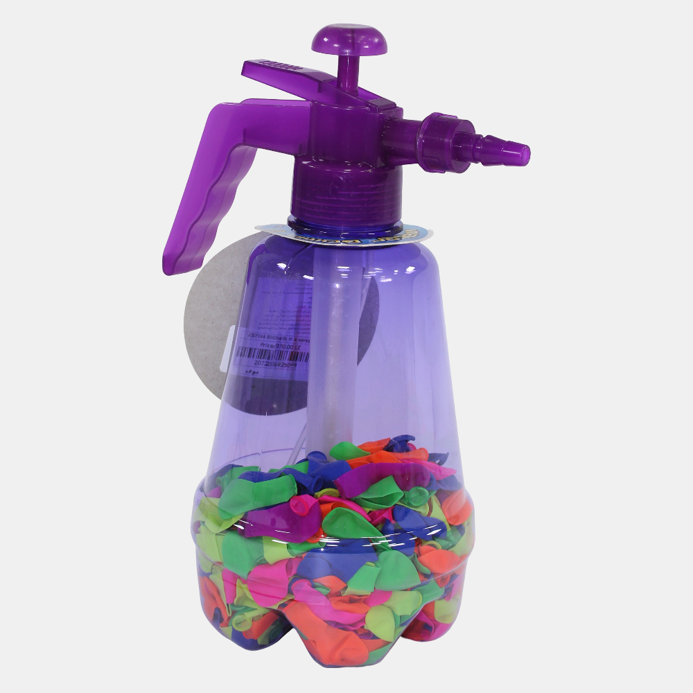 500 Balloons in a Spray Can – Purple