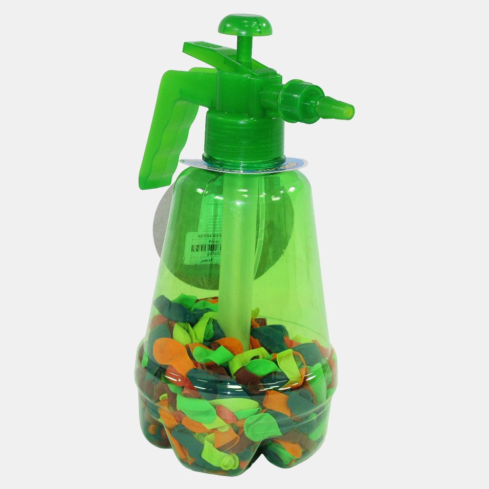 500 Balloons in a Spray Can – Green