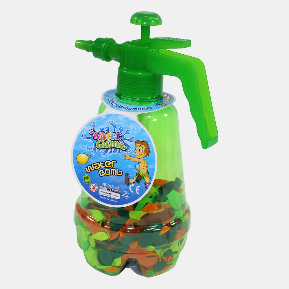 500 Balloons in a Spray Can – Green