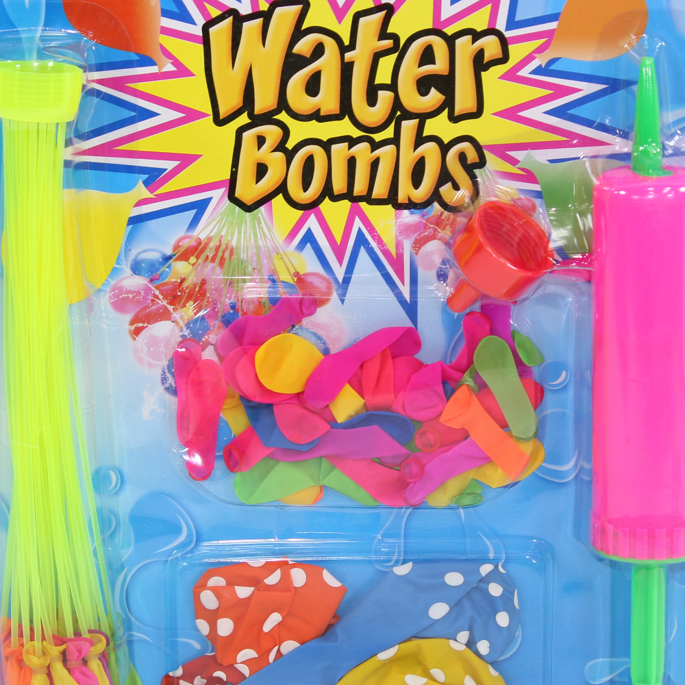 Mixed Balloons Set with Pump – Pink