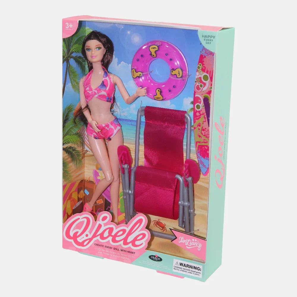 Q.Joele Doll – Pink Swimsuit