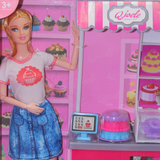 Q.Joele Doll Cake Rack Set