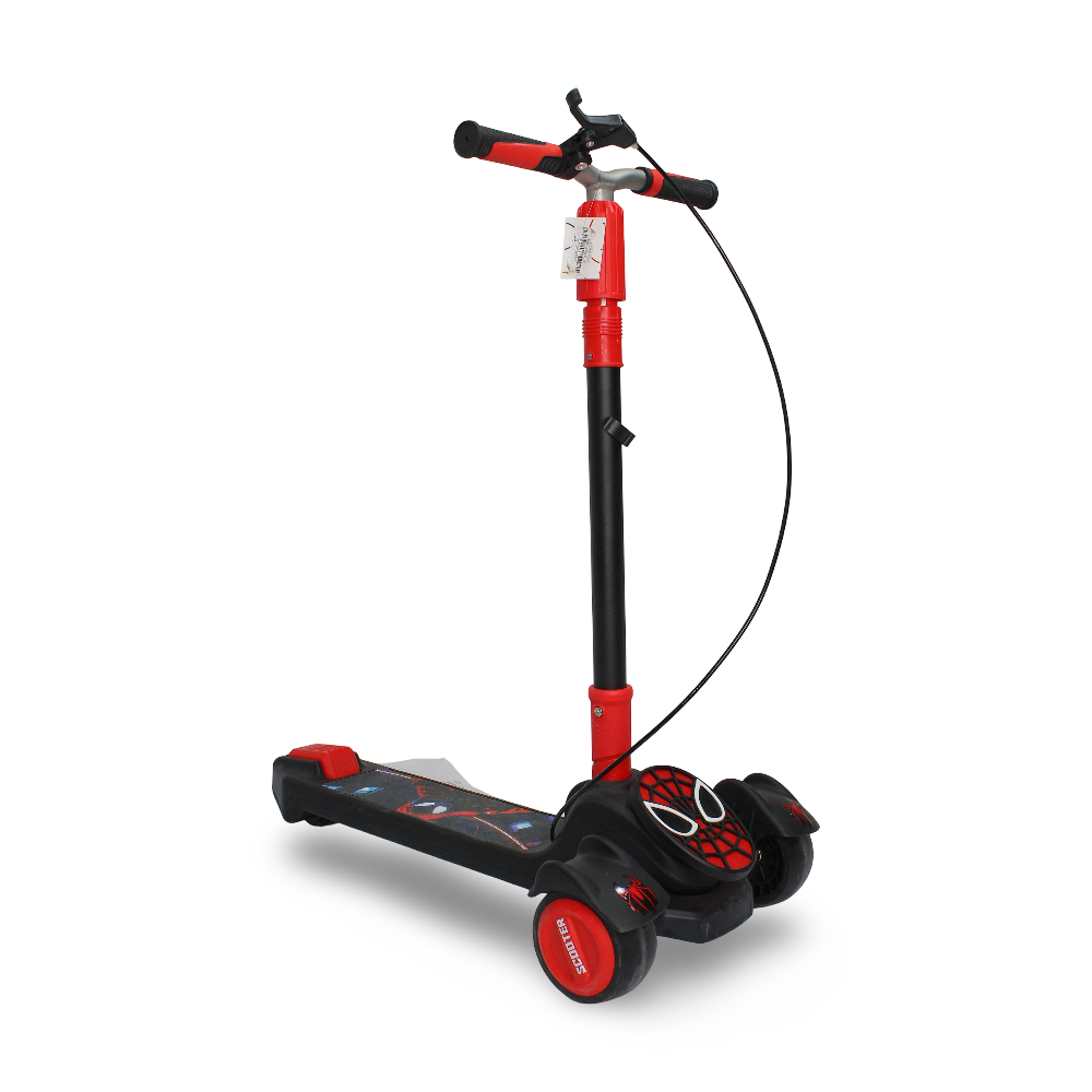 Spider-Man 3-Wheel Baby Scooter – Black