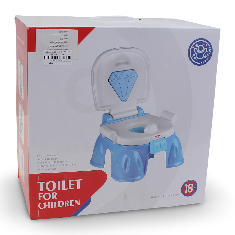 Baby Toilet Trainer with Music - Pink