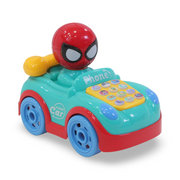 Spider-Man Car-Shaped Telephone – Baby Blue