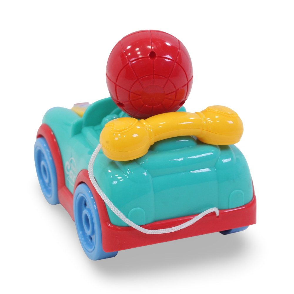 Spider-Man Car-Shaped Telephone – Baby Blue