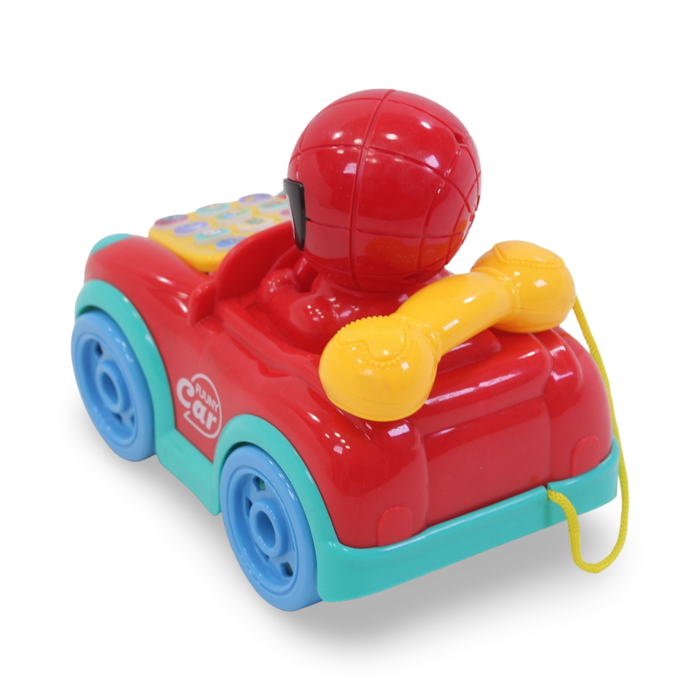 Spider-Man Car-Shaped Telephone – Red