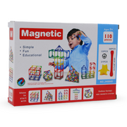 Magnetic Building Blocks – 110 Pcs