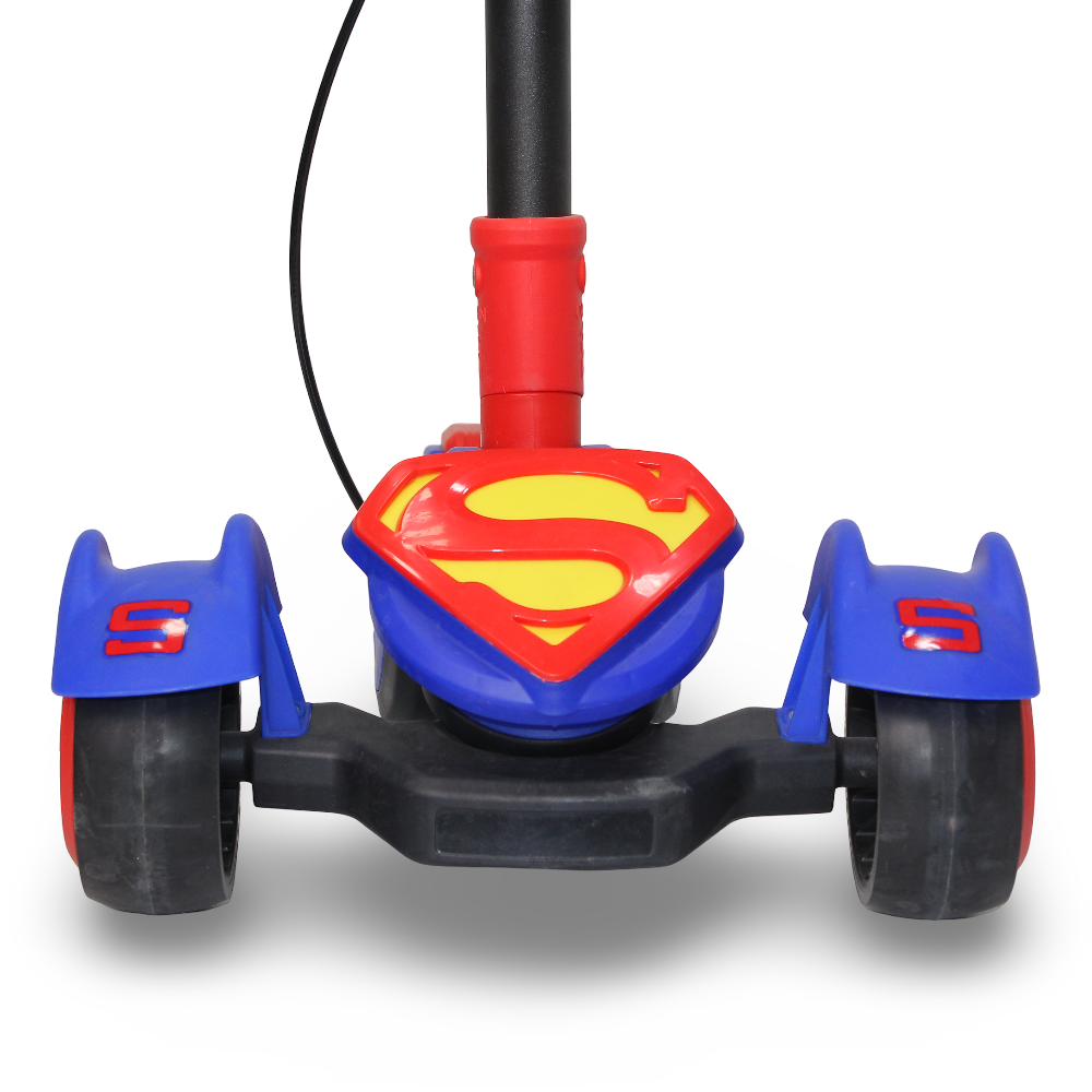 Super-Man 3-Wheel Baby Scooter – Blue