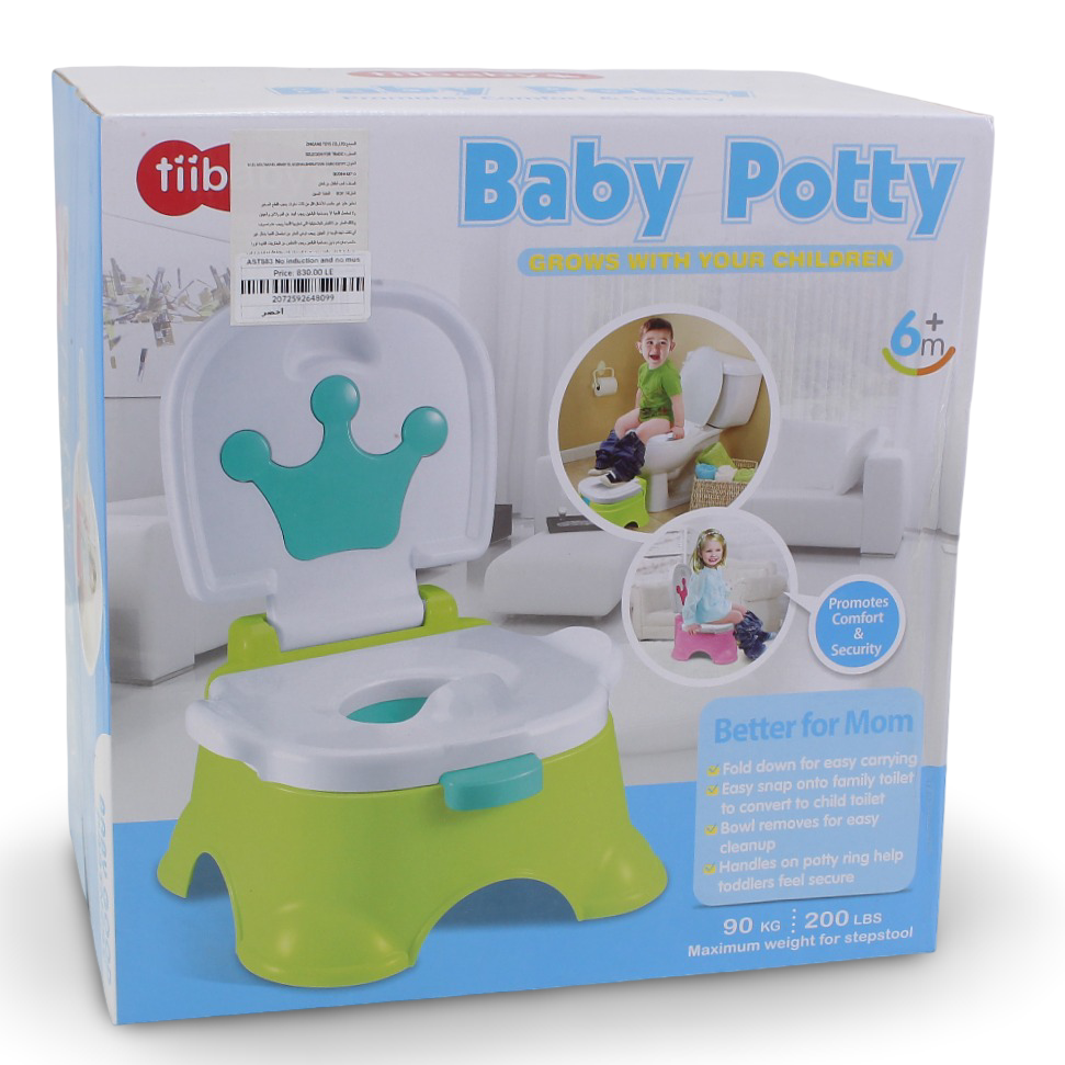 Tiibaby Baby Potty - Green