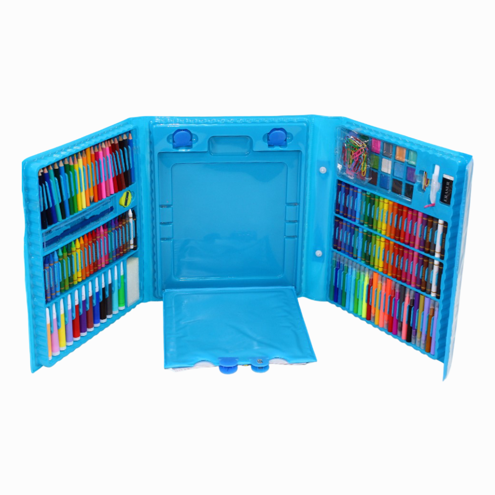 Super Mega Art Set - 208 Pieces (Blue)