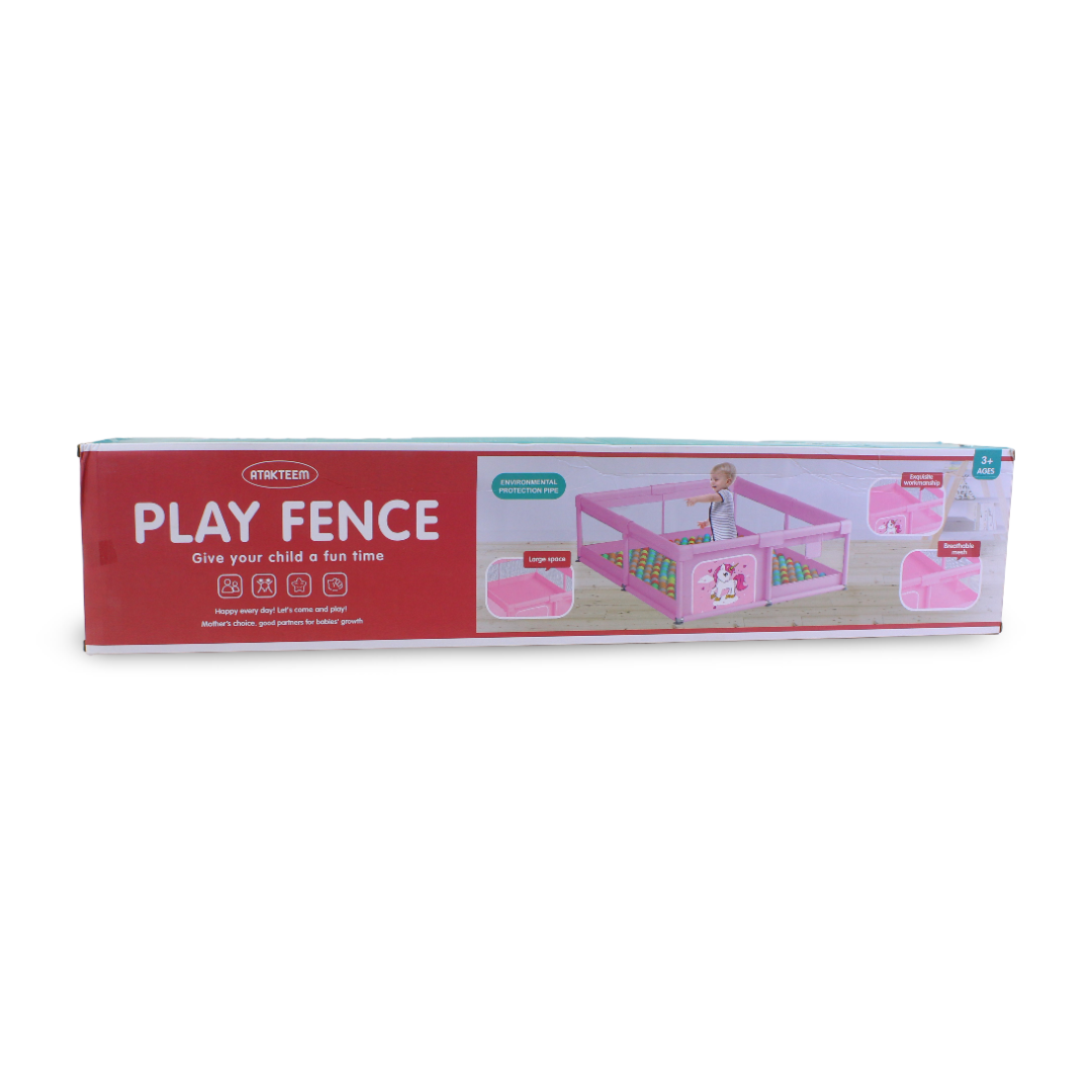 Baby Play Mat Fence + 60 Pcs Ball