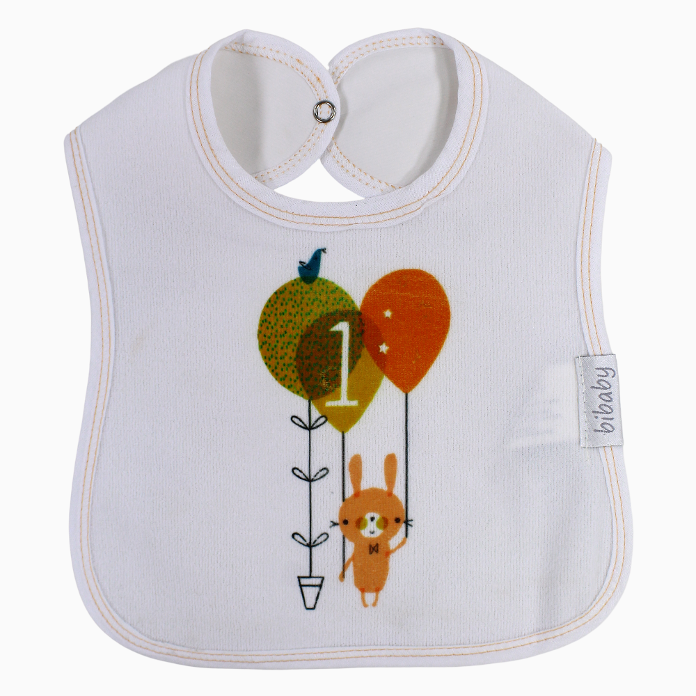 Unisex Bib – Cute Bunny Print