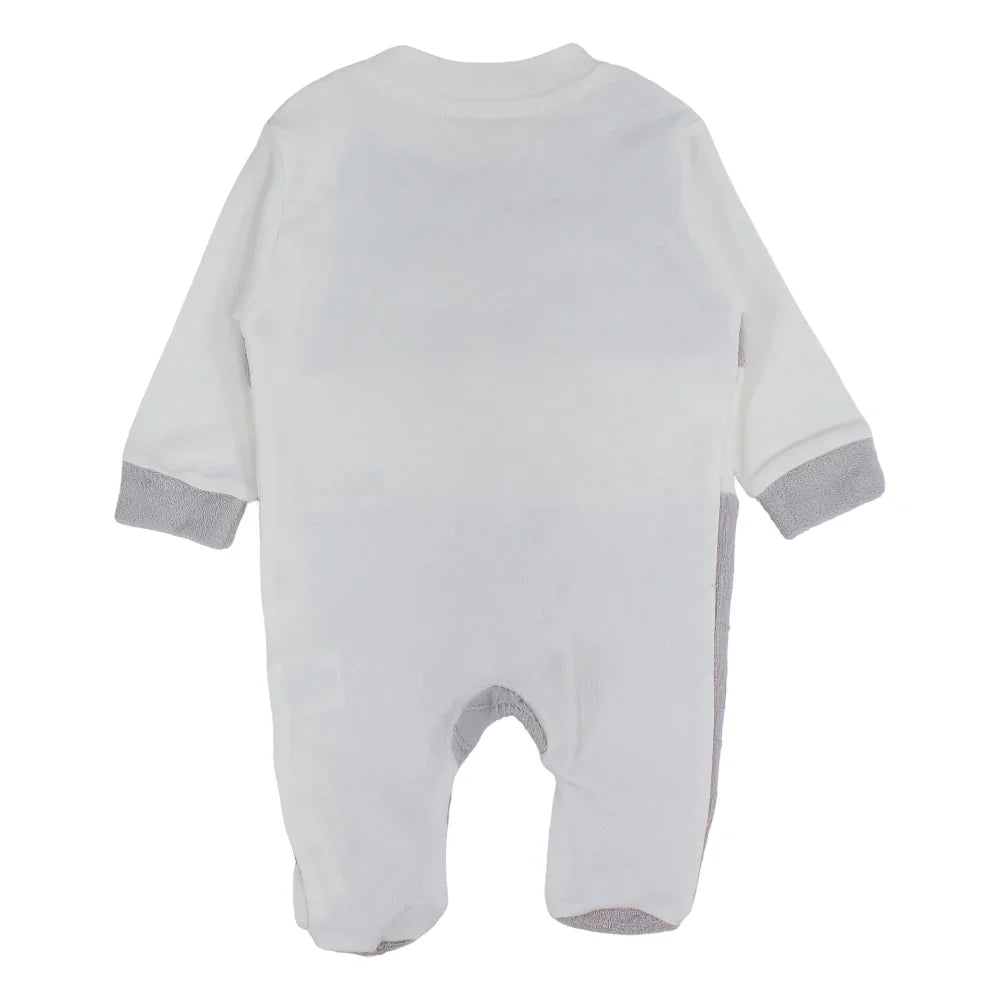 Unisex Baby Cotton Baby Footie – Dog & Duck Design