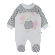 Unisex Baby Cotton Baby Footie – Bear & Duck Design
