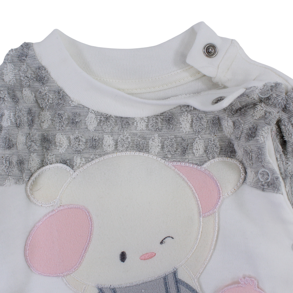 Unisex Baby Cotton Baby Footie – Bear & Duck Design