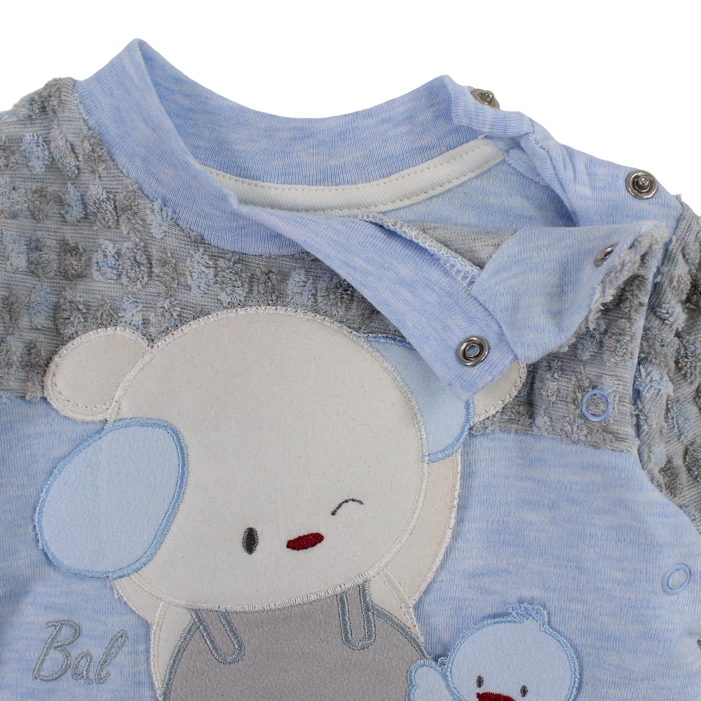 Unisex Baby Cotton Baby Footie – Bear & Duck Design
