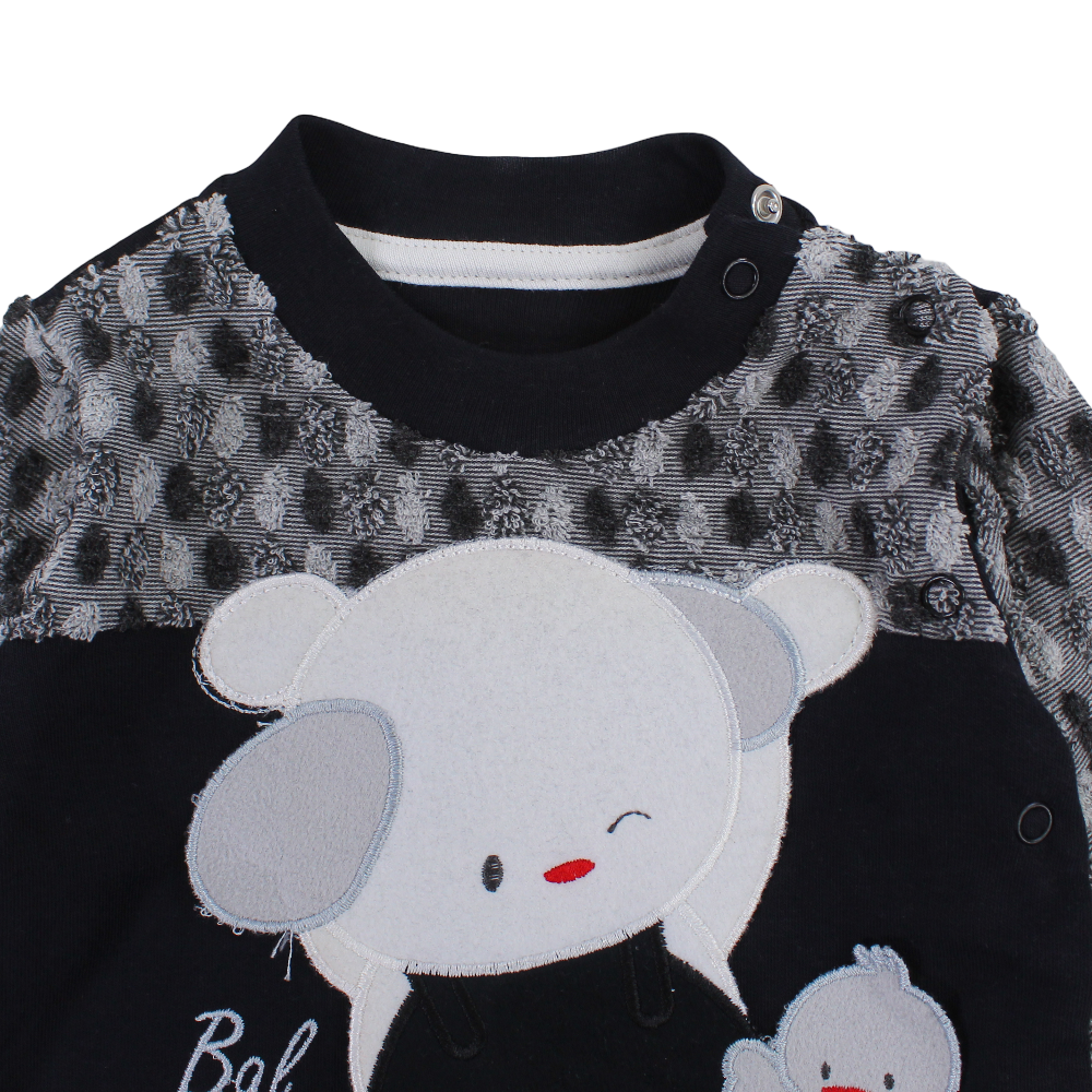 Unisex Baby Cotton Baby Footie – Bear & Duck Design