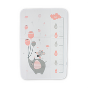 Bibaby Waterproof Baby Changing Mat – Off-White with Elephant Print