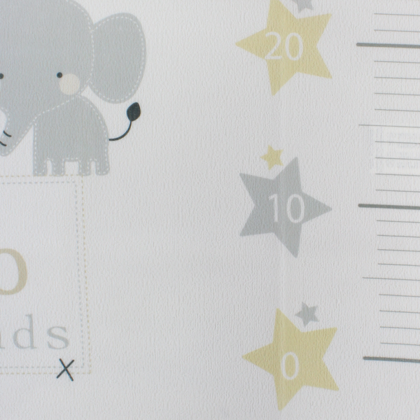 Cotton Changing Mat – Off-White with Animals Print