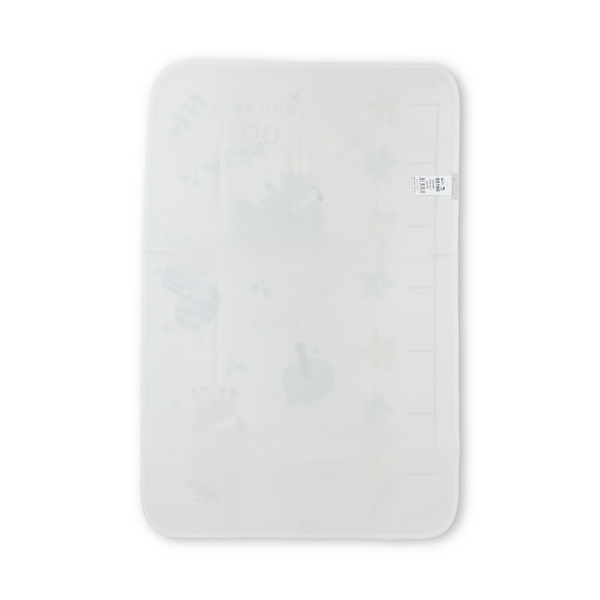 Cotton Changing Mat – Off-White with Animals Print