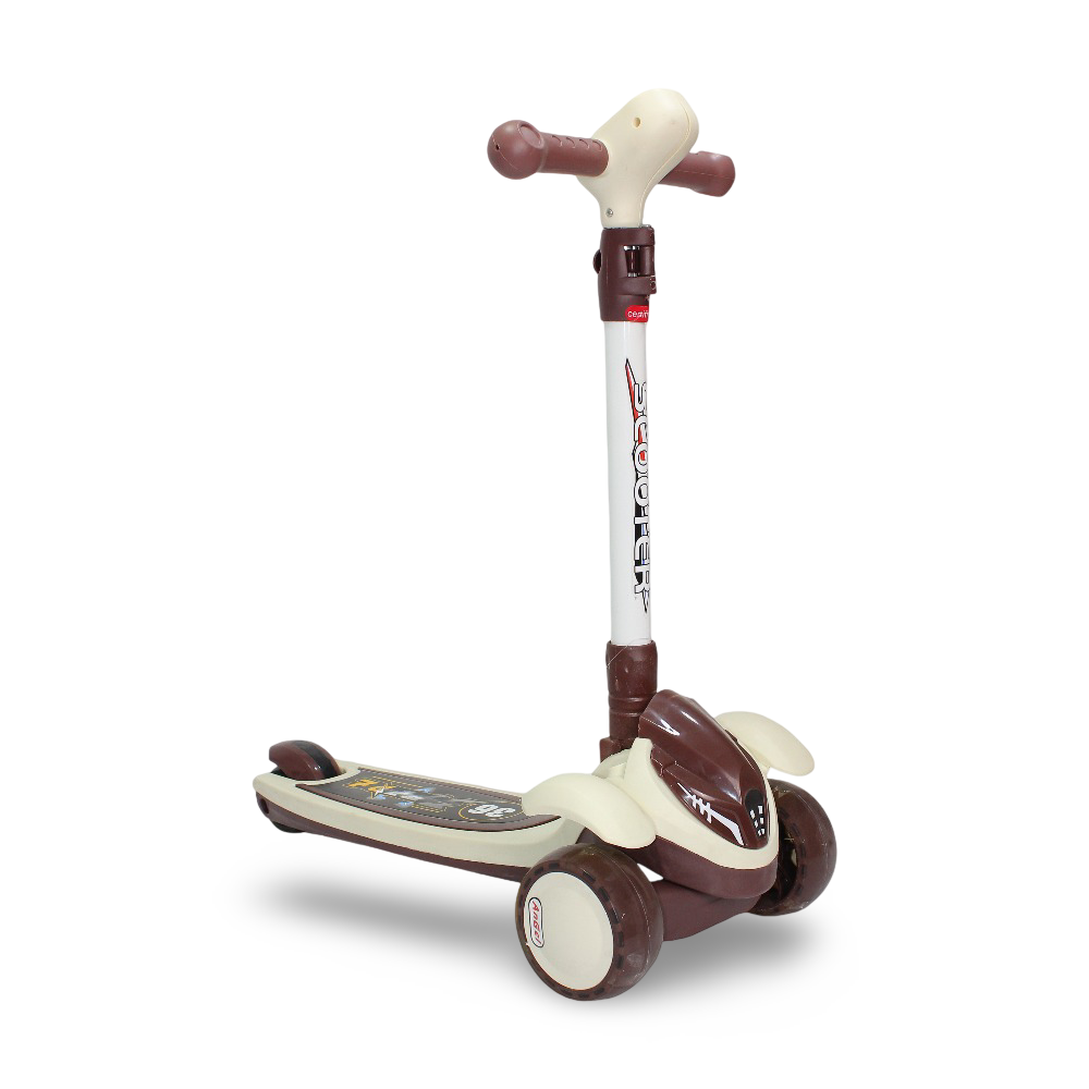 3-Wheel Scooter - Brown