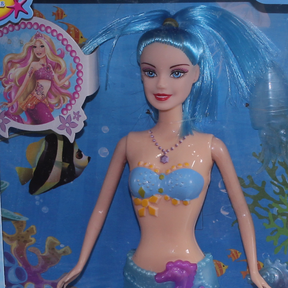 Mermaid Doll - Baby Blue