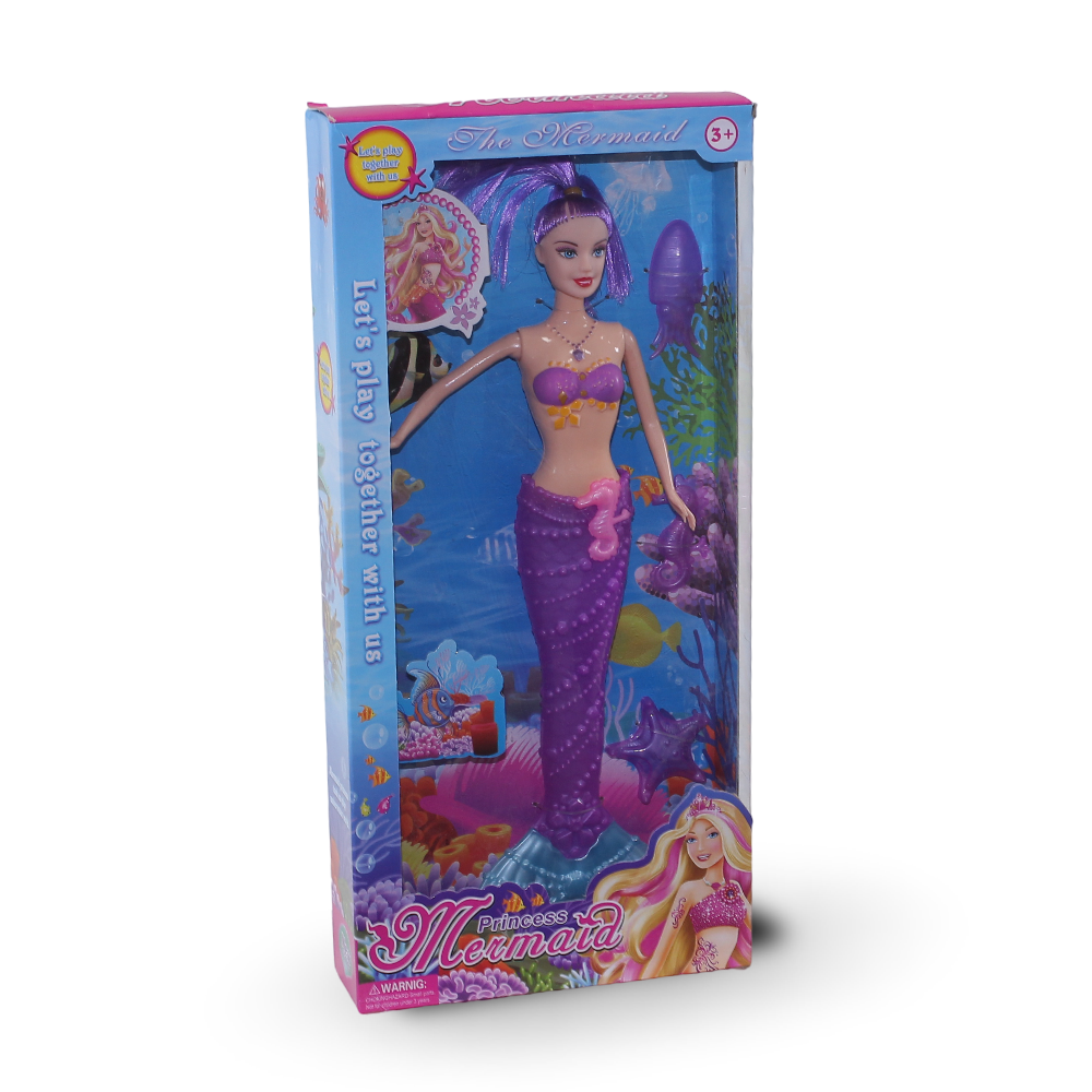 Mermaid Doll - Purple