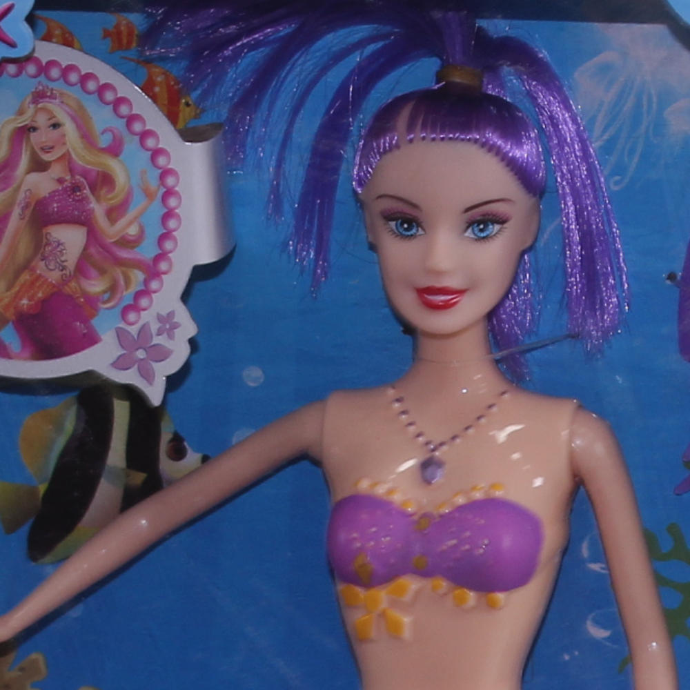 Mermaid Doll - Purple