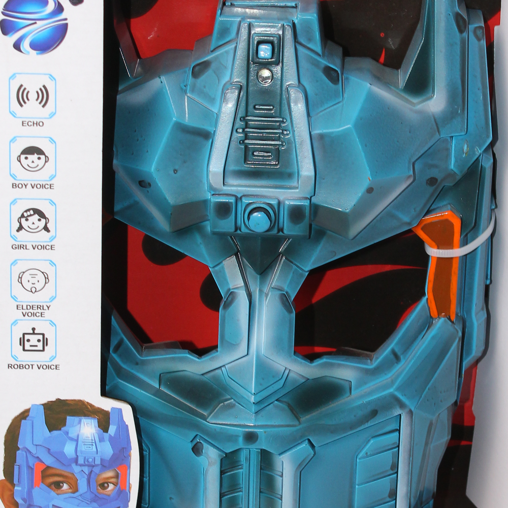 Acousto-Optic Voice-Changing Mask - Blue