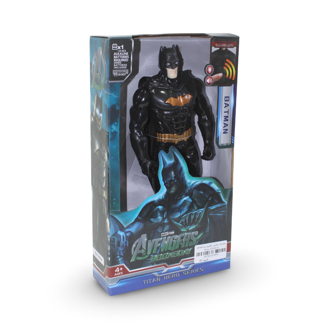 Batman Action Figure (Light & Sound) – Black
