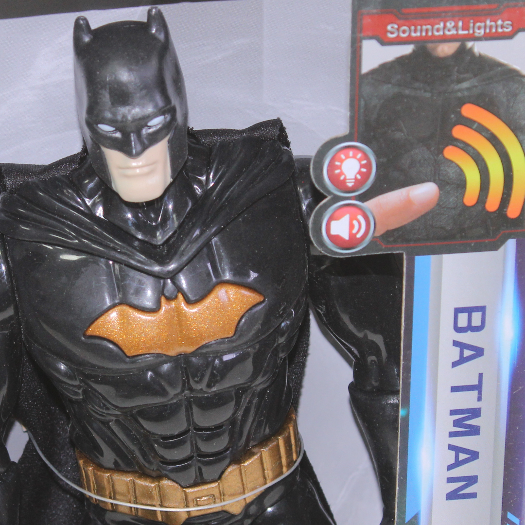 Batman Action Figure (Light & Sound) – Black