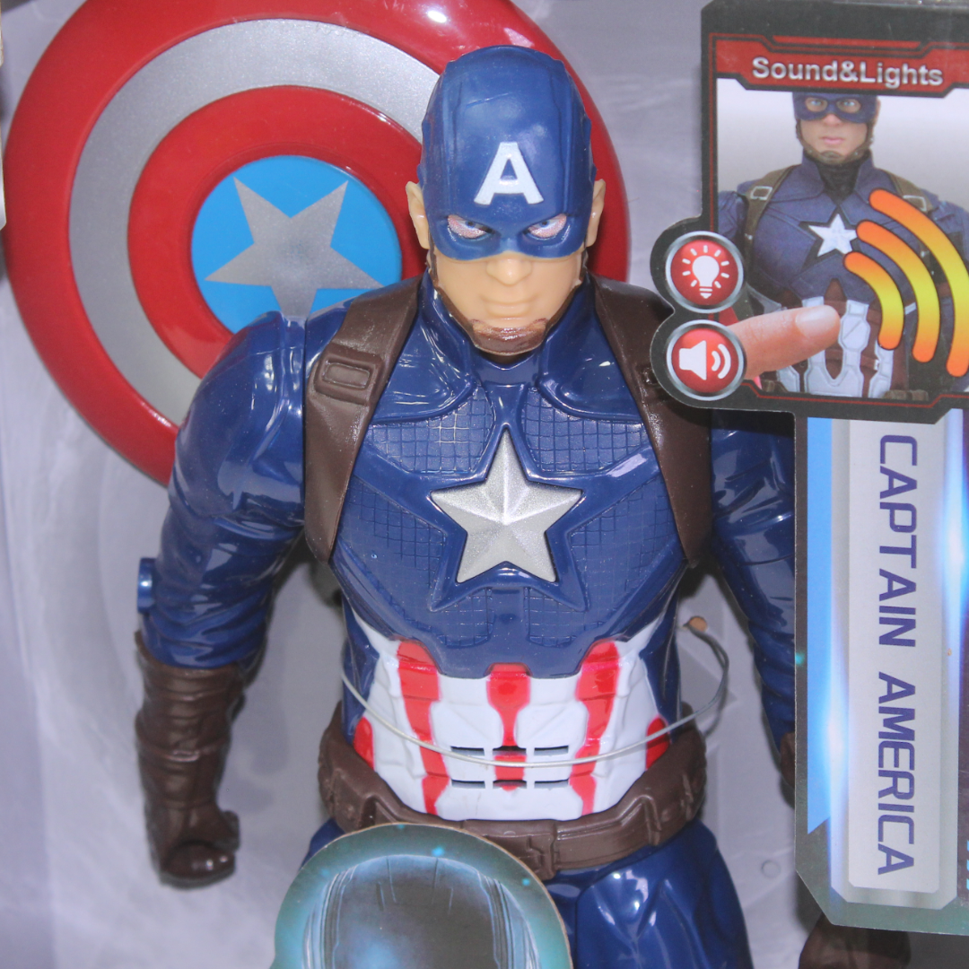 Captain America Action Figure (Light & Sound)