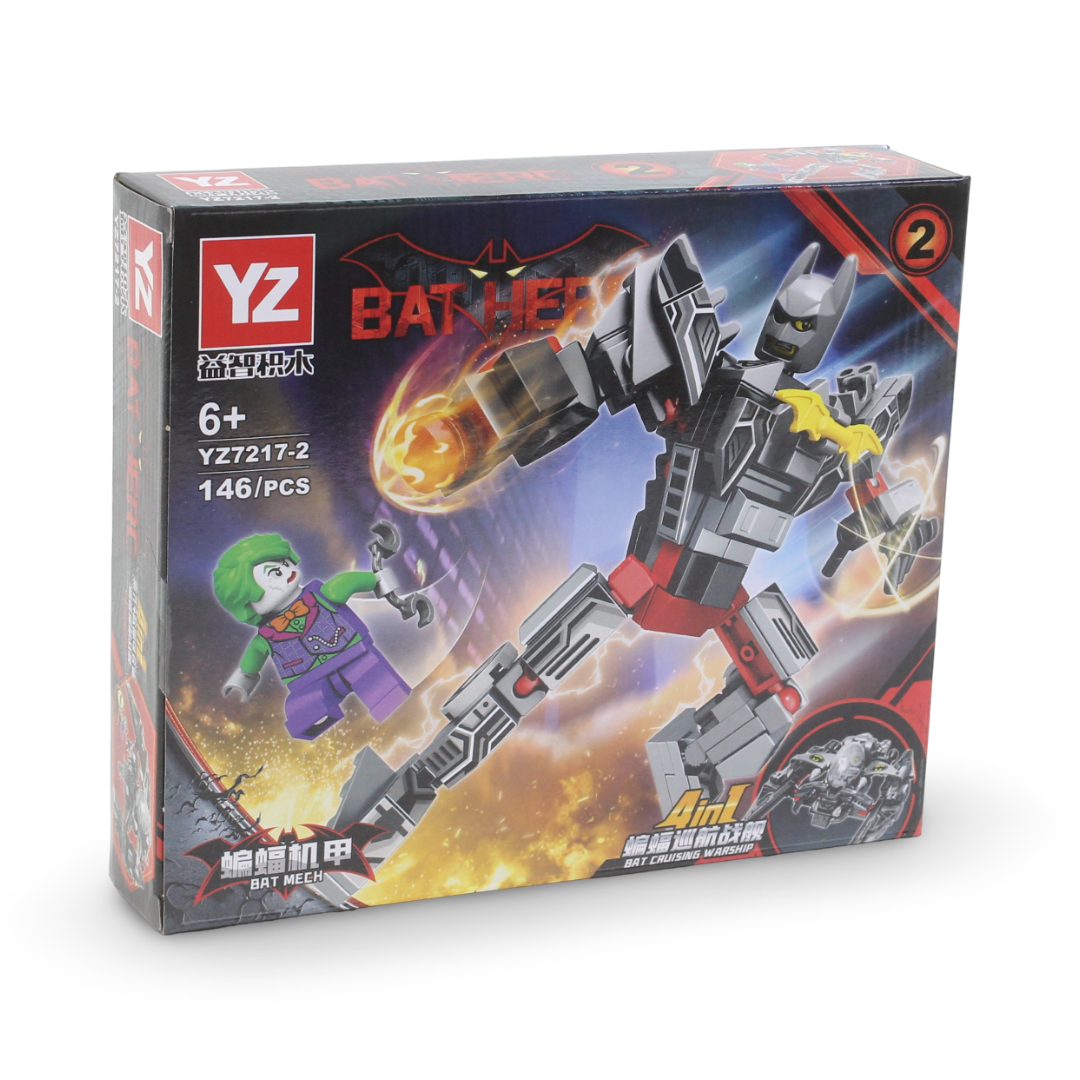 YZ Batman & Joker Building Block Set – 146 Pcs