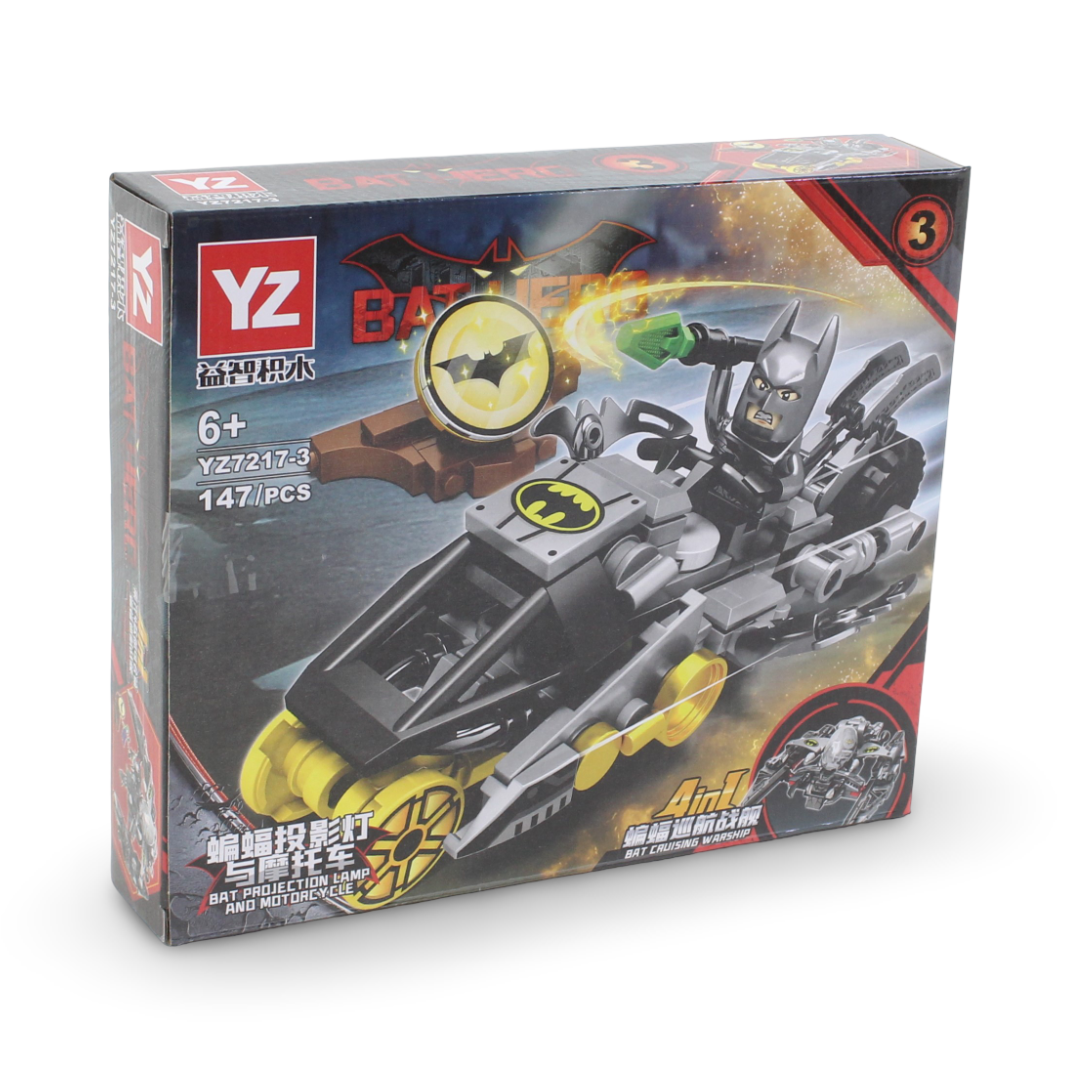 YZ Batman Building Block Set 4in1 – 147 Pcs