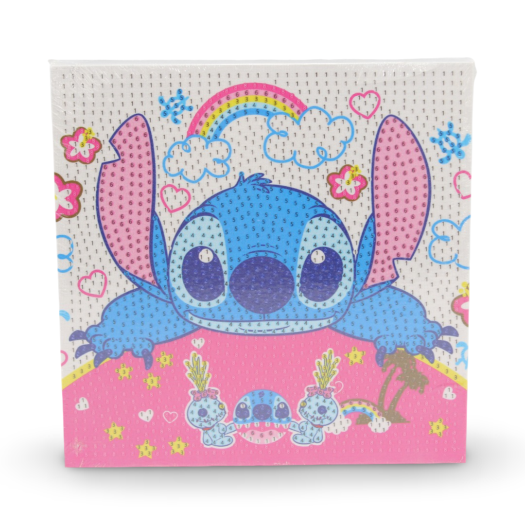 Stitch Diamond Painting Frame 20×20 cm