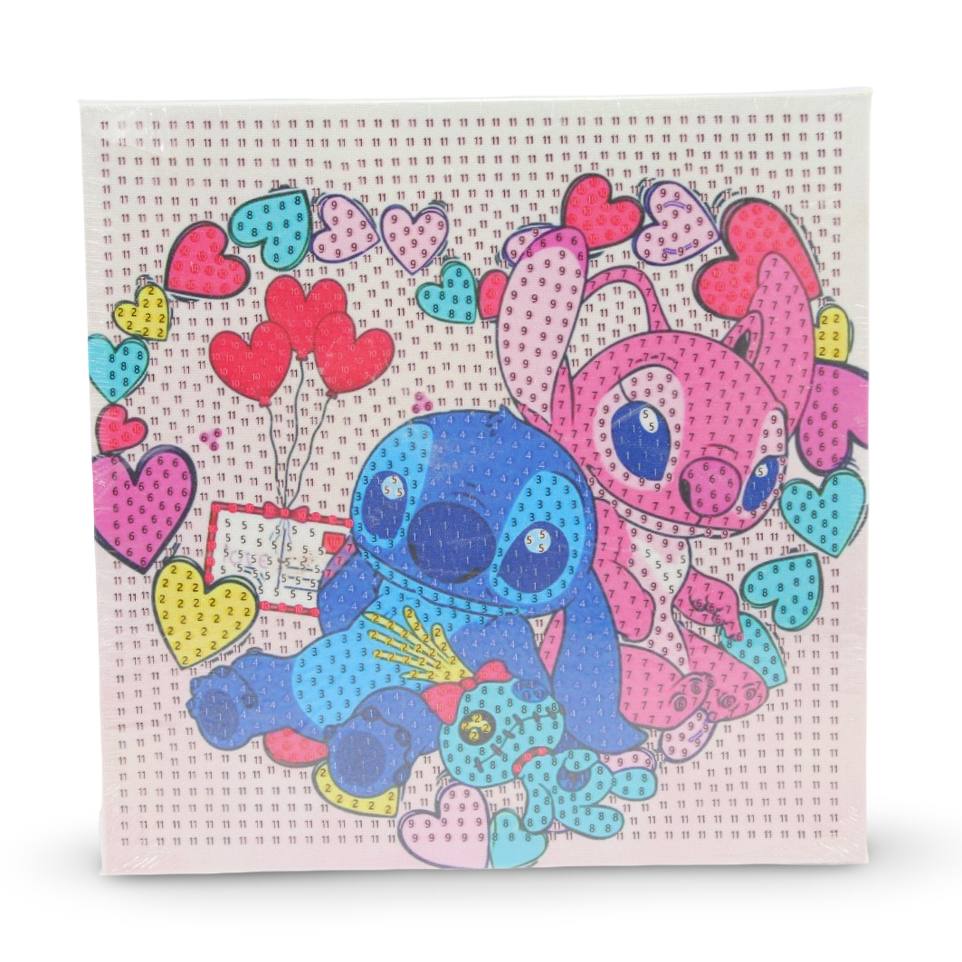 Stitch Diamond Painting Frame 20×20 cm