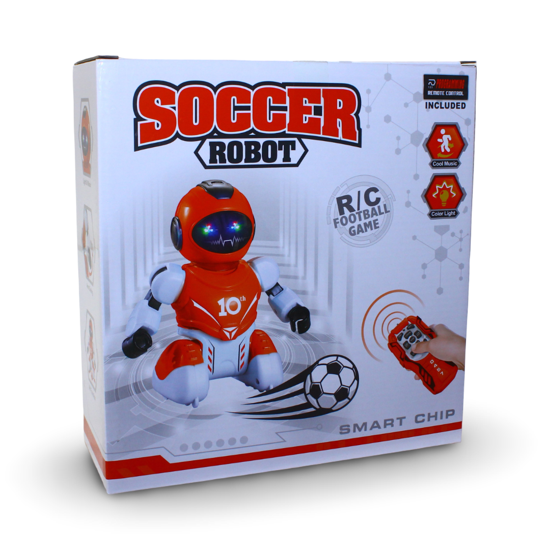 Soccer Robot Remote Control Football Game Toy – Baby Blue