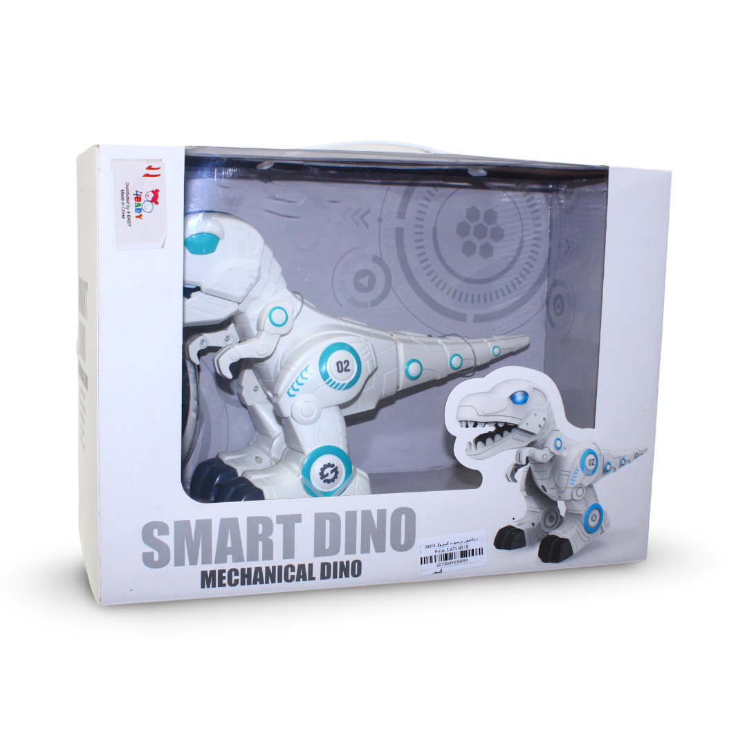 Smart Dino Mechanical RC T-Rex Toy – White