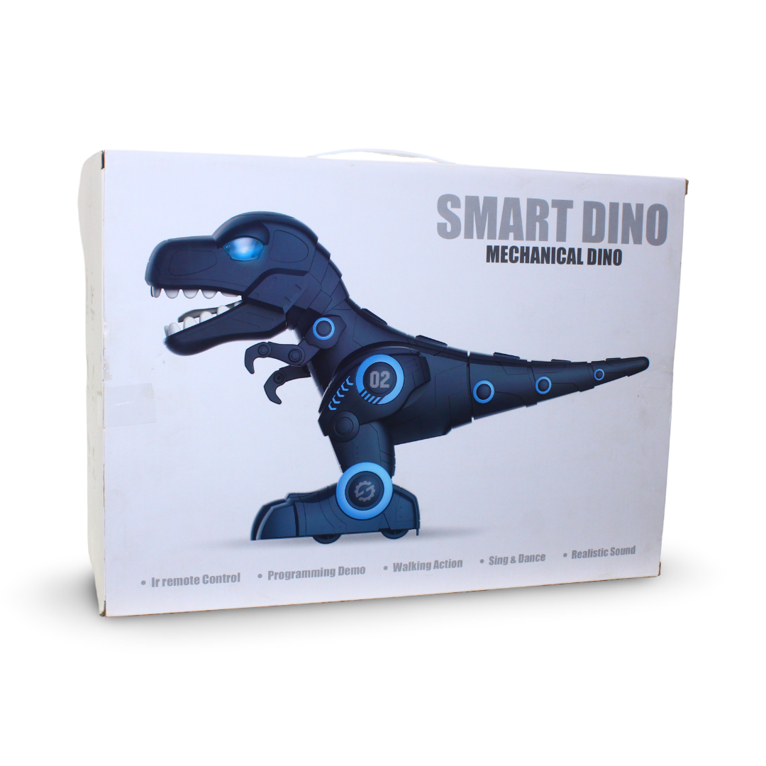 Smart Dino Mechanical RC T-Rex Toy – White