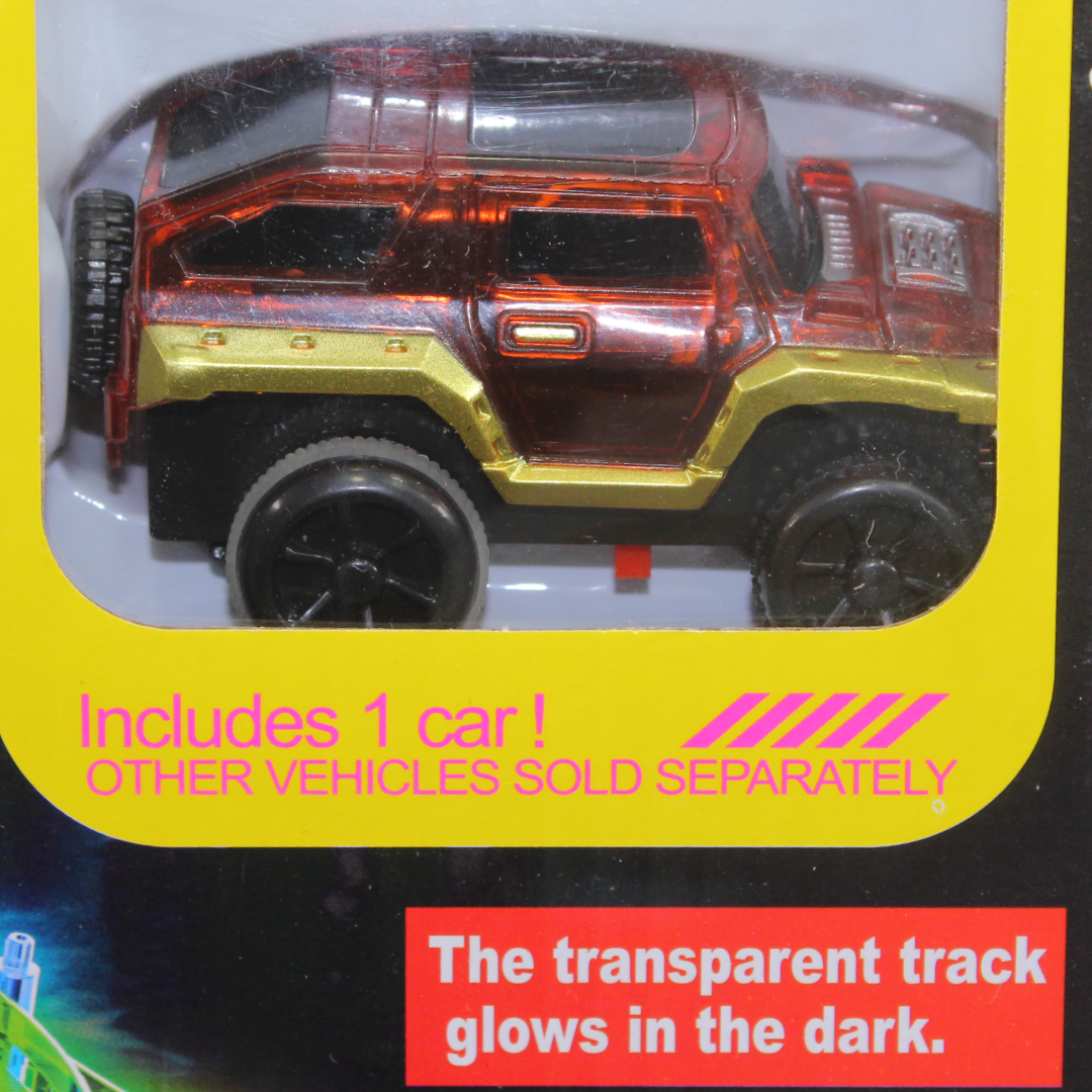 Luminous Rail Glow-in-the-Dark Track Set