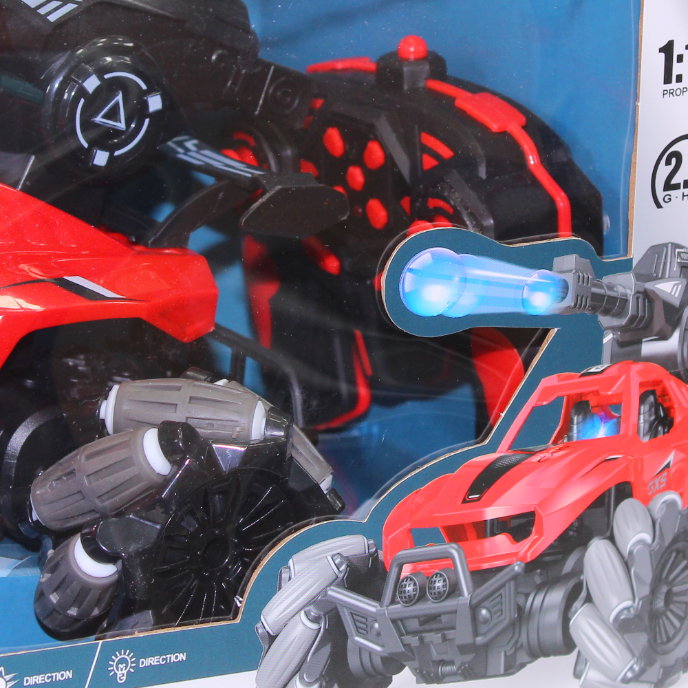 Remote Control Stunt Water Bomb Car – Red
