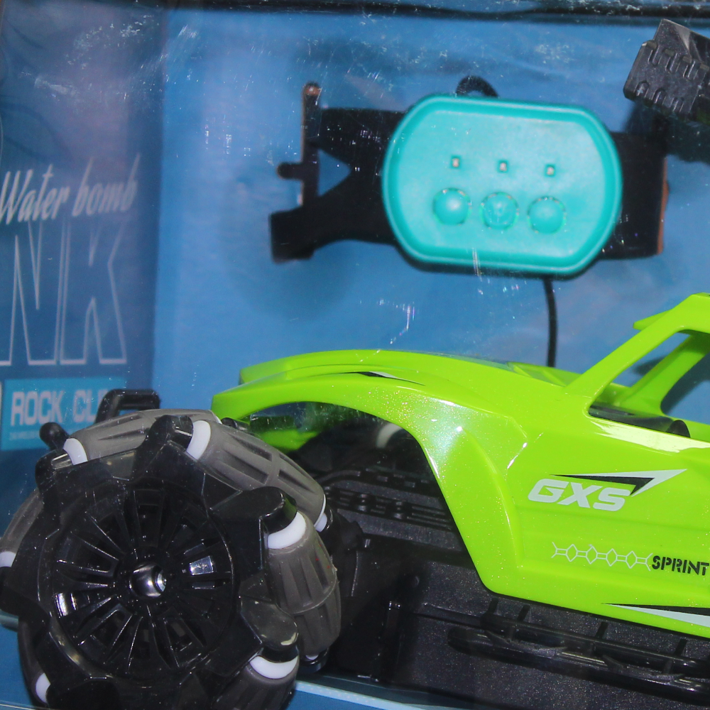 Remote Control Stunt Water Bomb Car – Green