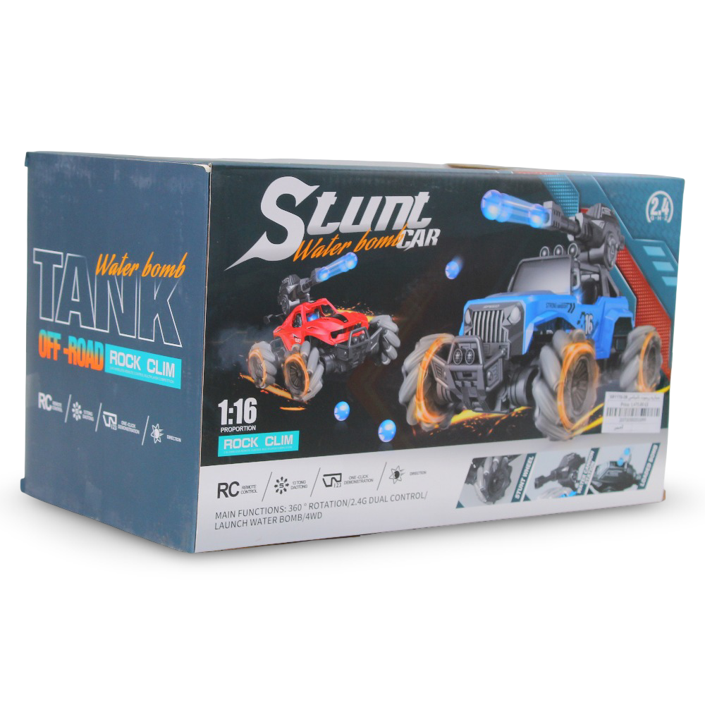 Remote Control Stunt Water Bomb Car – Red