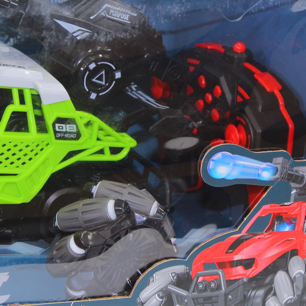 Remote Control Stunt Water Bomb Car – Green